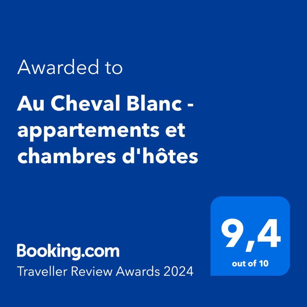 Au Cheval Blanc - Appartements Et Chambres D'Hotes Albertville Kültér fotó
